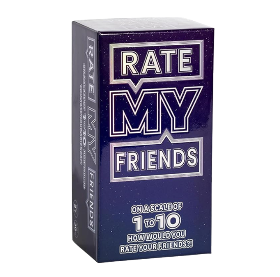 Picture of RATE MY FRIENDS Party Game On a Scale of 1 to 10