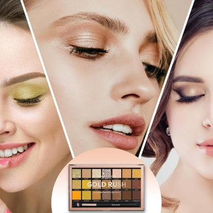 Picture of Profusion Cosmetics Gold Rush 21 Shade Eyeshadow