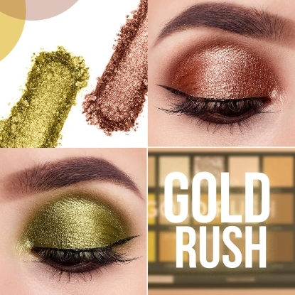 Picture of Profusion Cosmetics Gold Rush 21 Shade Eyeshadow