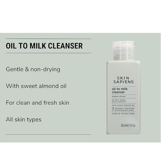 Picture of Skin Sapiens Make Down Oil to Milk Cleanser 150ml