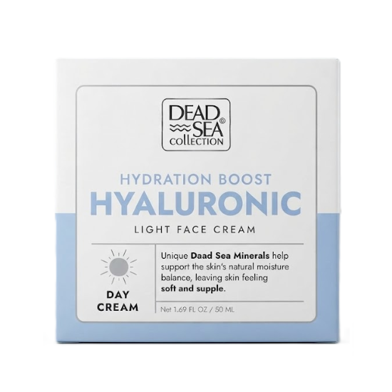 Picture of Dead Sea Collection Hydrating Boost Hyaluronic Day Cream 50ml