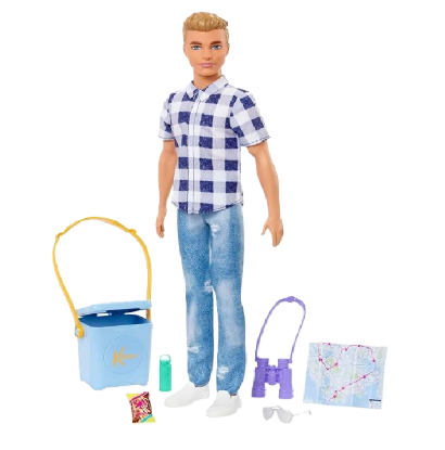 Picture of Barbie It Takes Two Camping Ken Doll and Playset